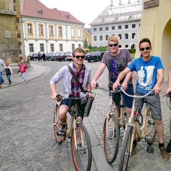 see Wroclaw by city bike